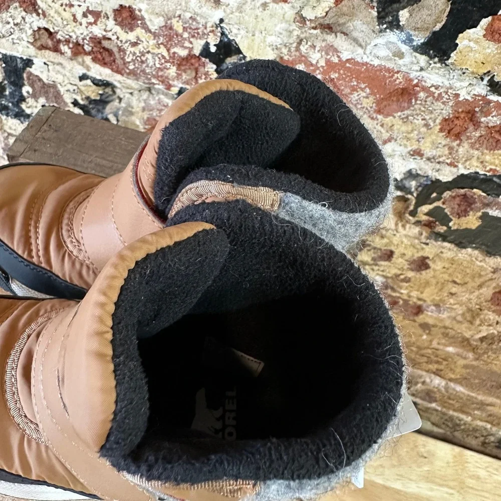 Sorel Waterproof Brown Winter Snow Boots Toddler 9 Classic
